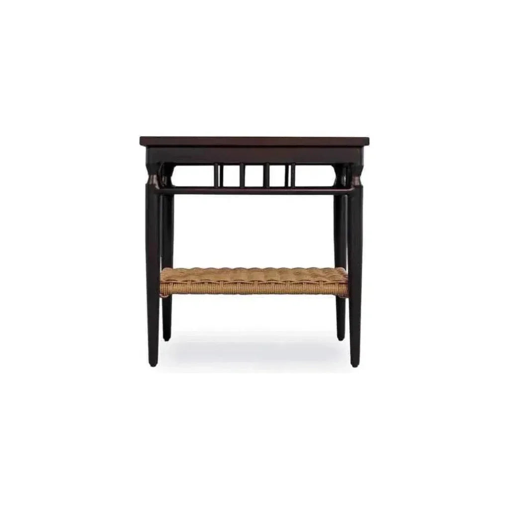 Low Country Rectangular End Table - LOOMLAN - Lloyd Flanders - Outdoor Side Tables