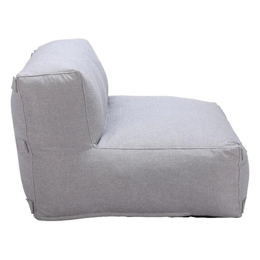 Luanda Middle Chair Gray-Outdoor Modulars-Zuo Modern-LOOMLAN