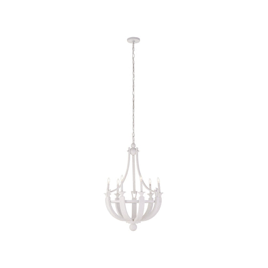 Lumiere Blanche White Chandelier