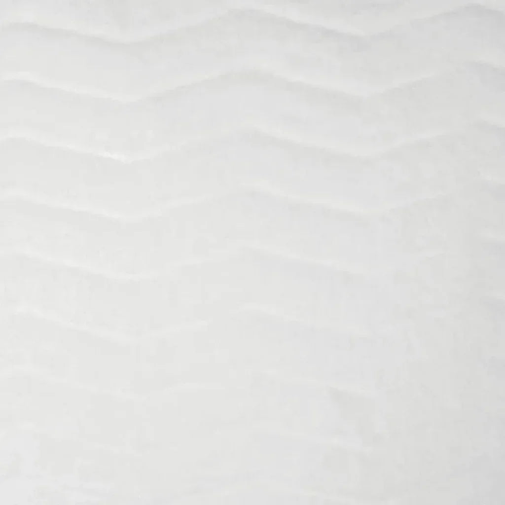 Lush Chevron Snow White Throw Pillow Insert - LOOMLAN - D.V. Kap - Throw Pillows