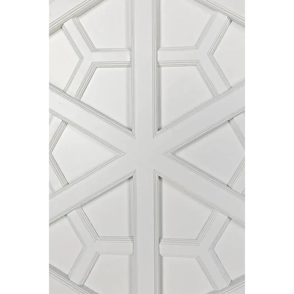 Maharadscha Carved Mahogany Hutch