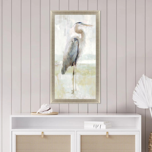 Majestic Blue Heron Framed Wall Art