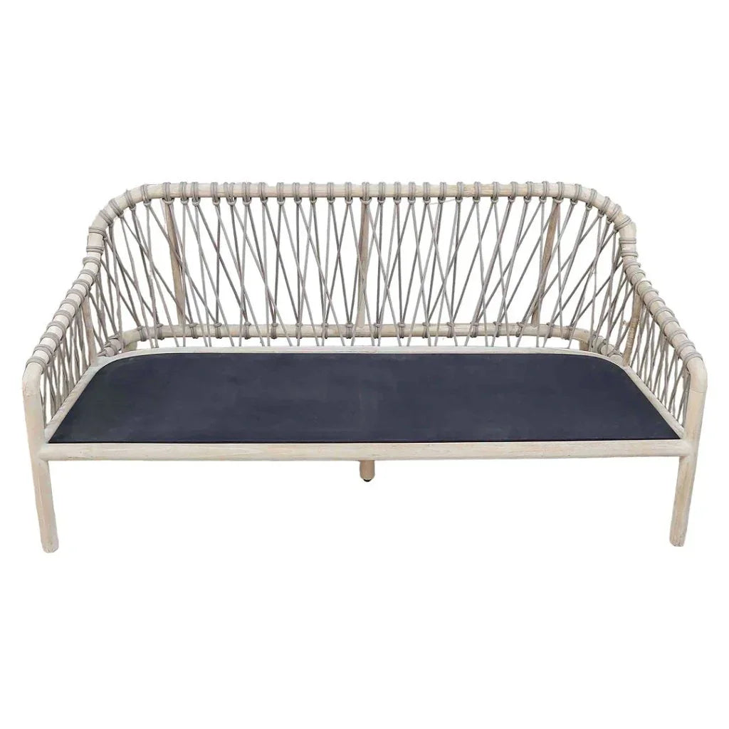 Malibu Wood Framed Patio Sofa - LOOMLAN - Artesia - Outdoor Sofas & Loveseats