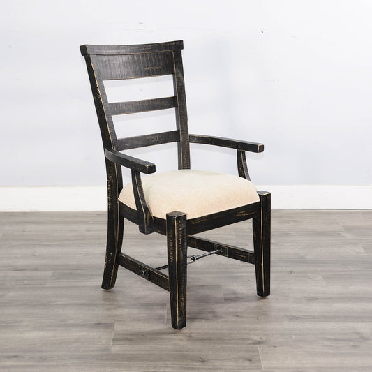 Marina Fabric Dining Arm Chair 2PC