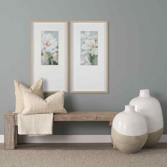 McArthur Whitewash Wooden Dining Bench