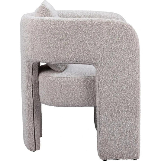 Melilla Dining Chair Misty Gray - LOOMLAN - Zuo Modern - Dining Chairs