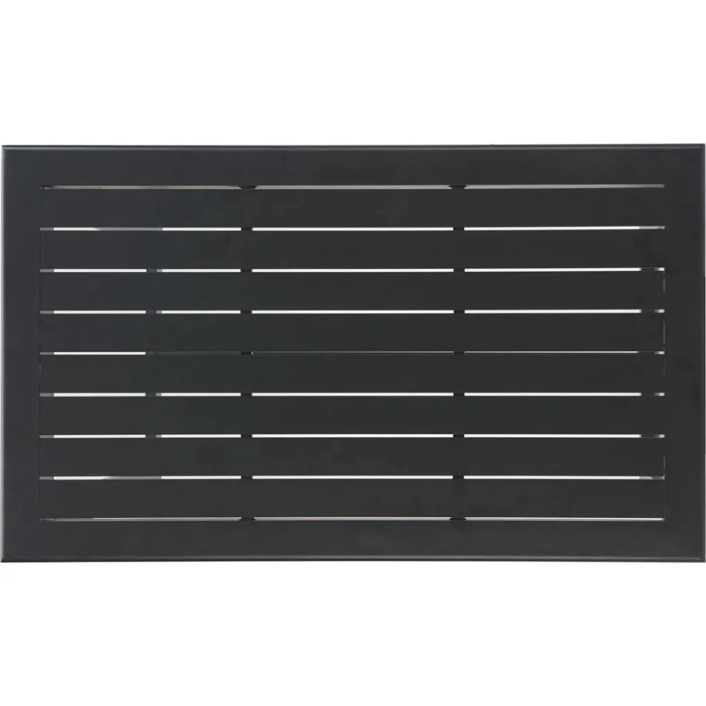 Midnight Wave Black Rectangular Bar Table - LOOMLAN - Zuo Modern - Bar Tables