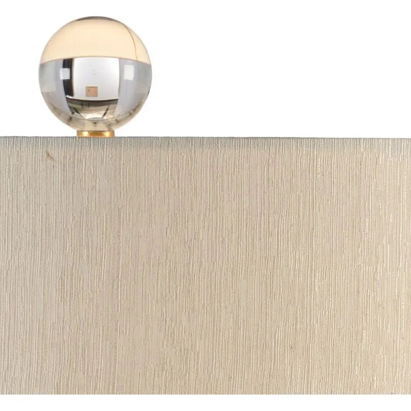 Ming White Glazed Ceramic Table Lamp - LOOMLAN - Wildwood - Table Lamps