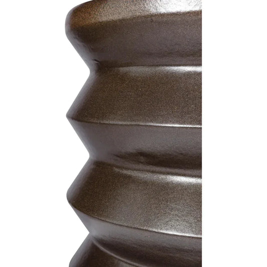 Mirage Accent Table - Pyrite Brown Outdoor End Table - LOOMLAN - Seasonal Living - Outdoor Side Tables