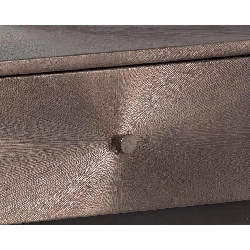 Modena Hand Etched Enchanting Nightstand - LOOMLAN - SUNPAN - Nightstands