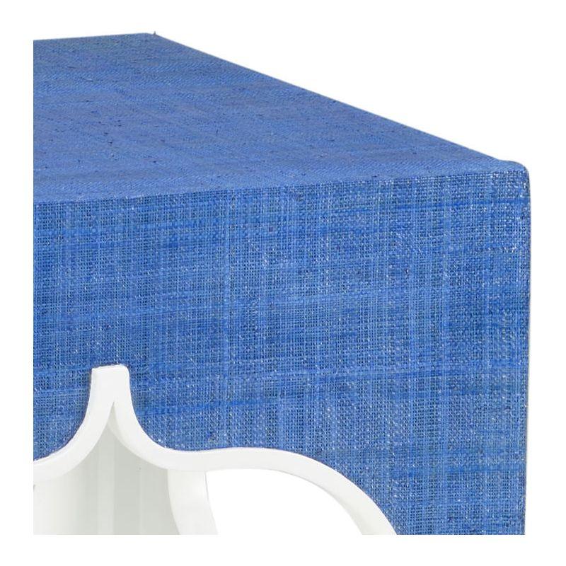 Moroccan Shaped Blue Side Table - LOOMLAN - Chelsea House - Side Tables