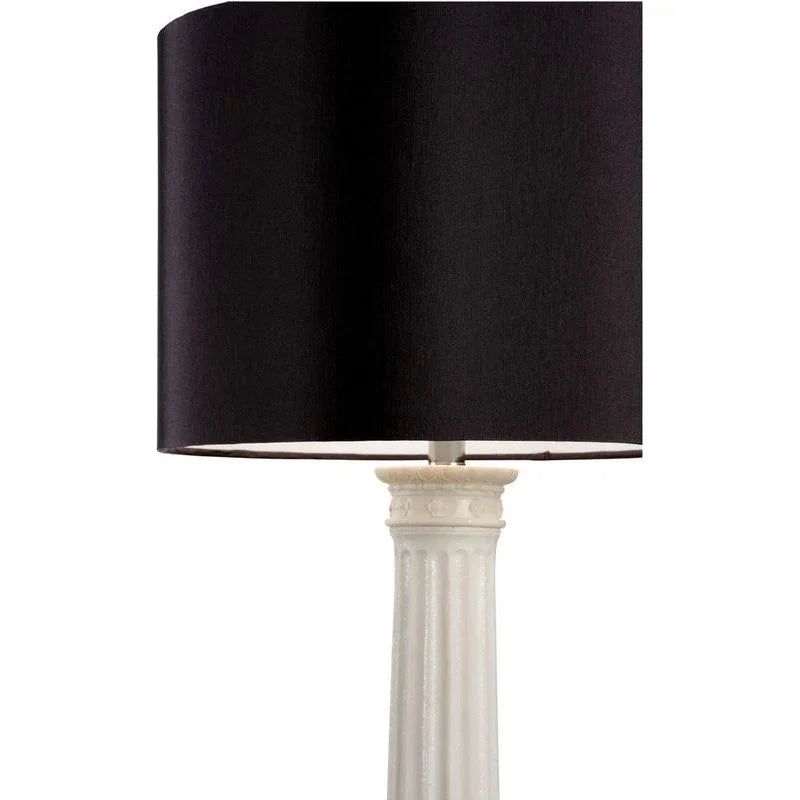 Morris White Table Lamp - LOOMLAN - Wildwood - Table Lamps