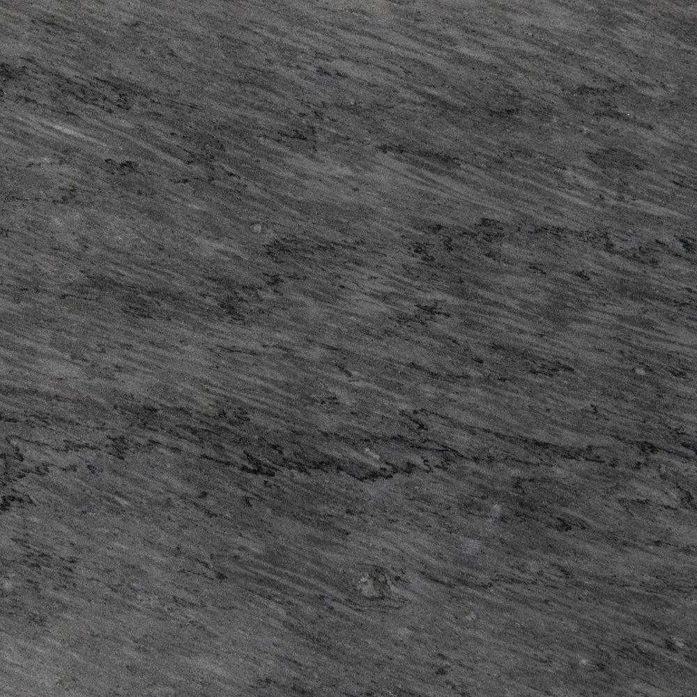 Nagoya Black Marble Top Round Side Table - LOOMLAN - Noir - Side Tables