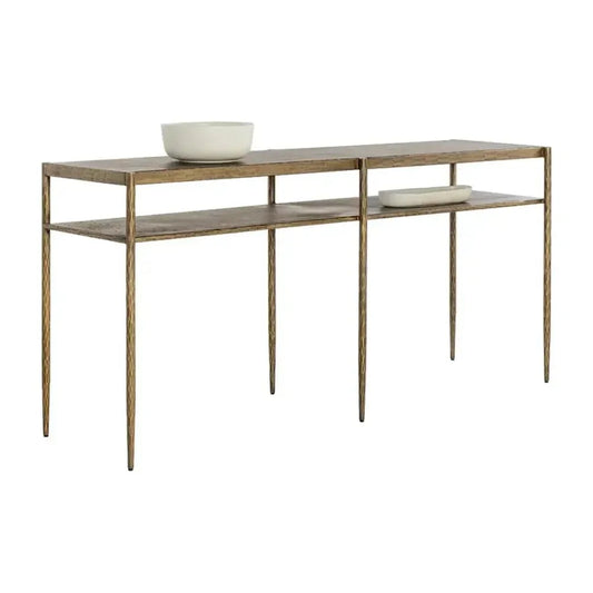 Naini Minimalist Sofa Table - LOOMLAN - SUNPAN - Console Tables