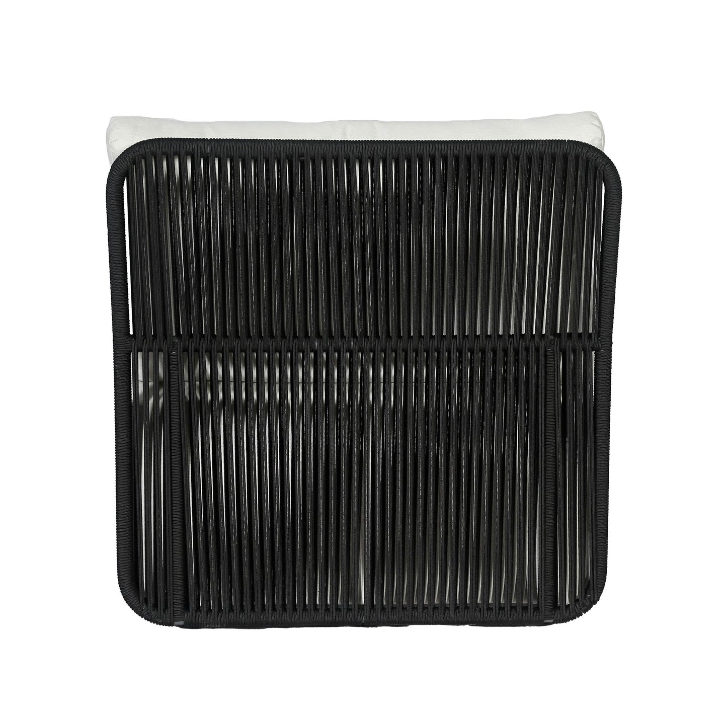 Naples White Fabric Outdoor Modular Sofa