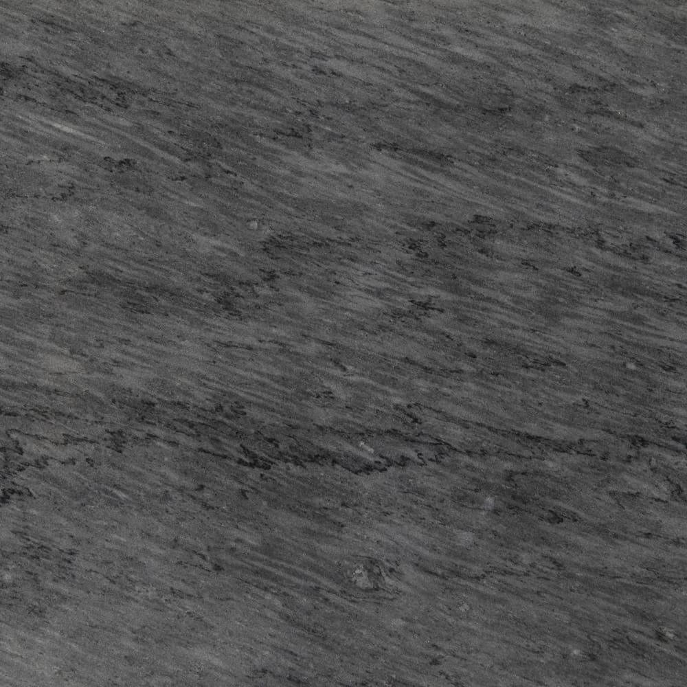 Nara Black Marble Top Round Side Table - LOOMLAN - Noir - Side Tables