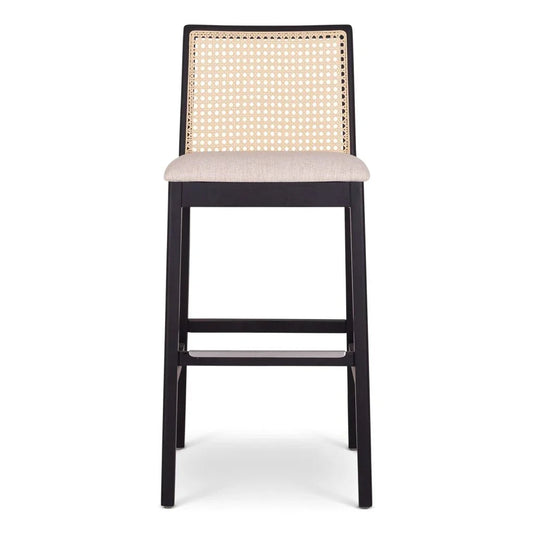 Nardia Woven Fabric Bar Stool - LOOMLAN - Urbia - Bar Stools