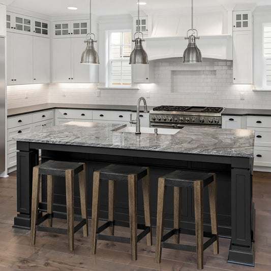 Nell Wooden Brown Leg Bar Stool