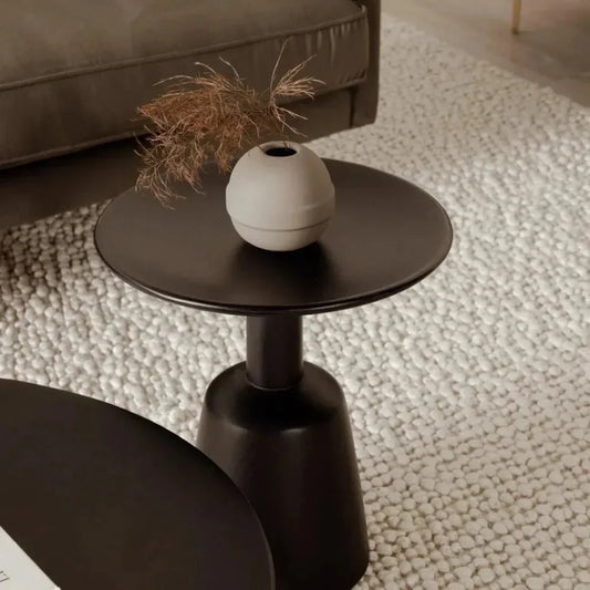 Nels Solid Wood End Table for Living Room - LOOMLAN - Moe's Home - Side Tables