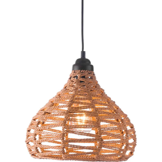 Nezz Ceiling Lamp Natural - LOOMLAN - Zuo Modern - Pendants