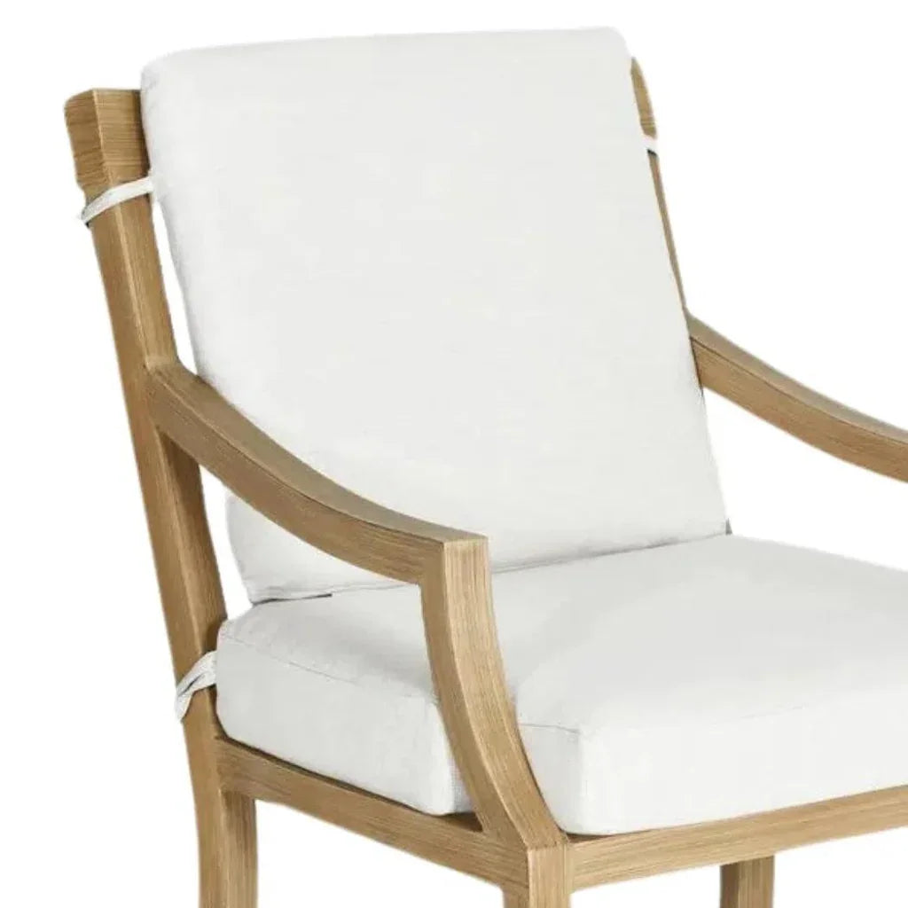 Nicoya Formal Arm Dining Chair Outdoor Living Castelle-Outdoor Dining Chairs-Castelle-LOOMLAN