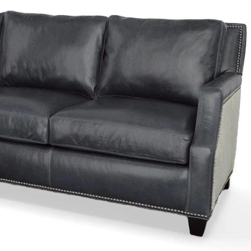 No Sofa Left Unexplored Custom Built Leather - LOOMLAN - Uptown Sebastian - Sofas & Loveseats