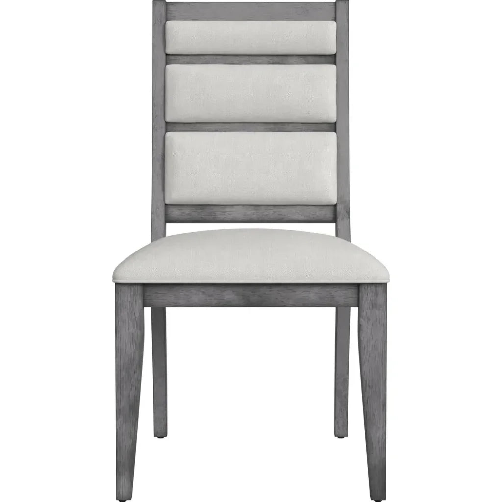 Nylah Fabric Armless Dining Chair (Set Of 2) - LOOMLAN - Bassett Mirror - Dining Chairs