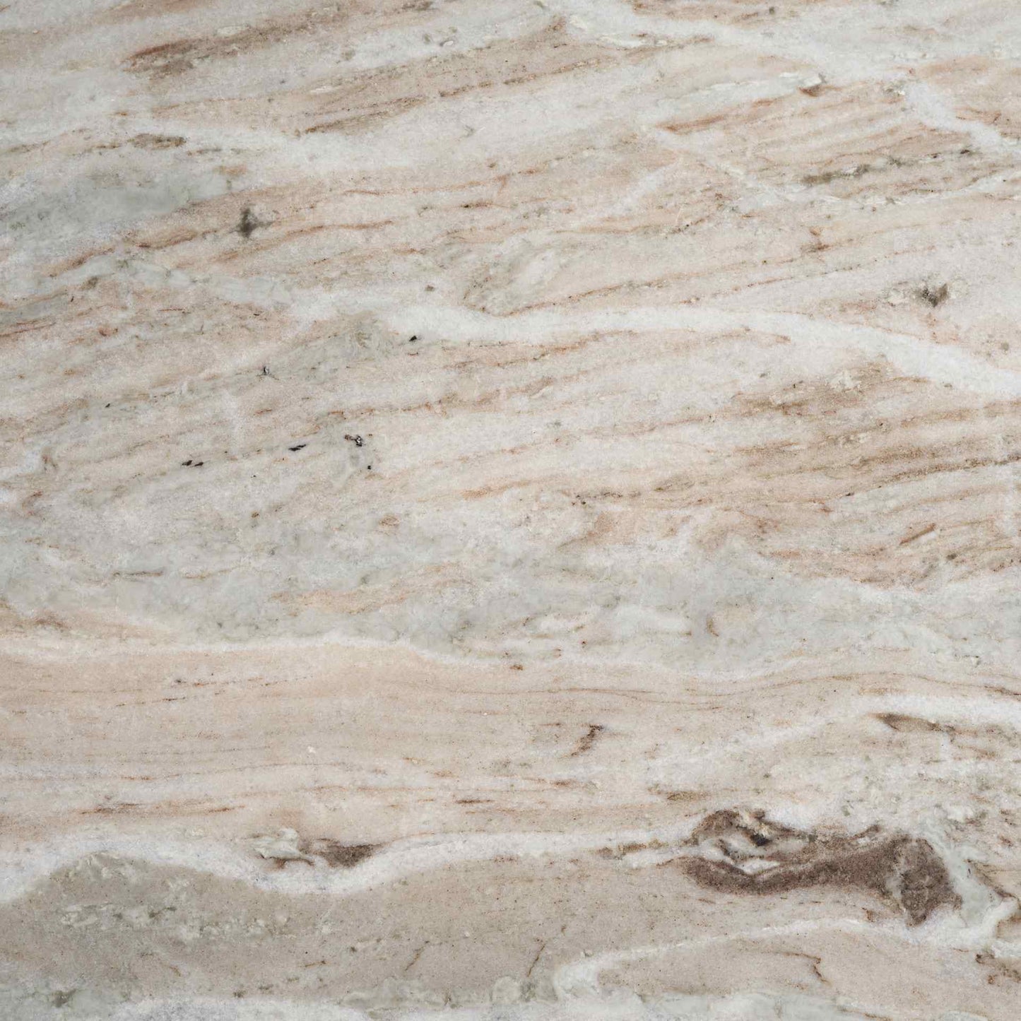 Nylah Solid Pink Marble Round Accent Table