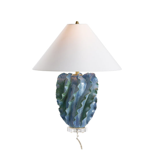 Ocean Waves Ceramic Table Lamp