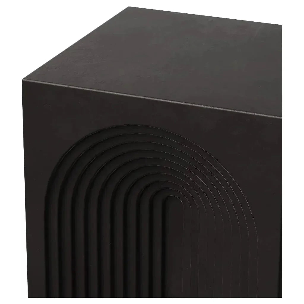 Orion Concrete Made Outdoor Stool-Garden Stools-Urbia-LOOMLAN