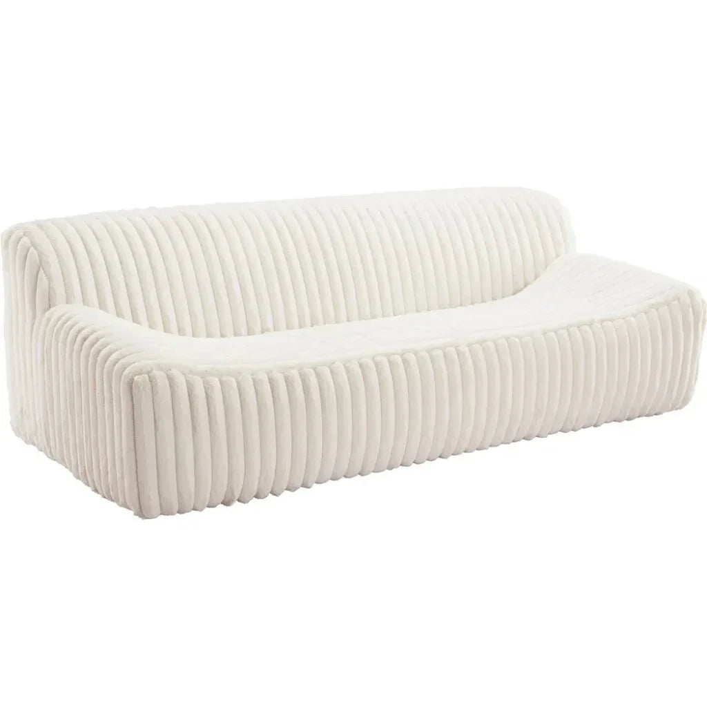 Osterbro Wood Cream Sofa - LOOMLAN - Zuo Modern - Sofas & Loveseats
