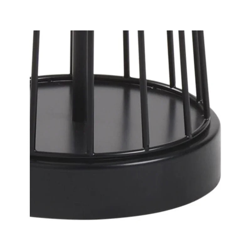 Otis Black Floor Lamp-Floor Lamps-Wildwood-LOOMLAN