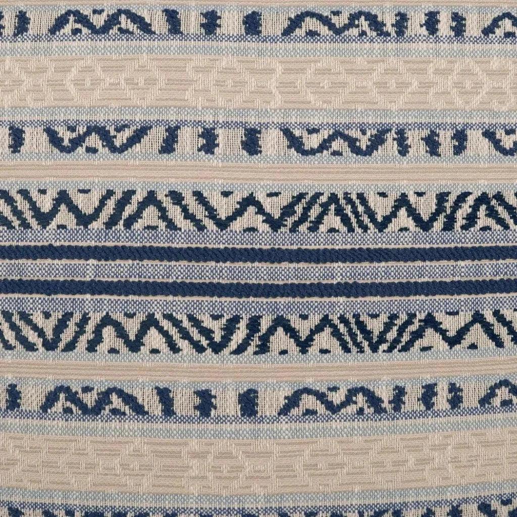 Outdoor Motiva Pillow - Azure-Outdoor Pillows-D.V. Kap-LOOMLAN