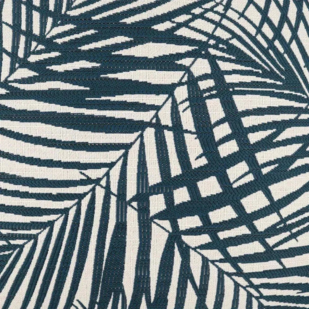 Outdoor Prudy Lumbar Pillow - Blue-Outdoor Pillows-D.V. Kap-LOOMLAN