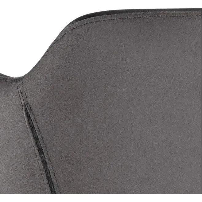 Owen Office Chair - Grey With Ergonomic-Office Chairs-SUNPAN-LOOMLAN