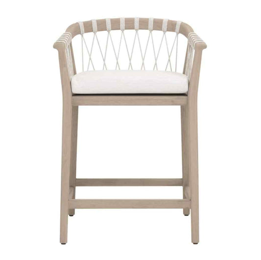 Pacific Olefin Fabric Outdoor Counter Stool