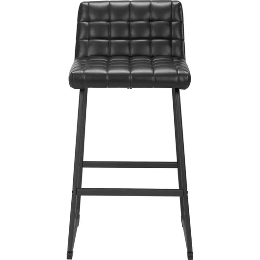 Pago Barstool (Set of 2) Black - LOOMLAN - Zuo Modern - Bar Stools