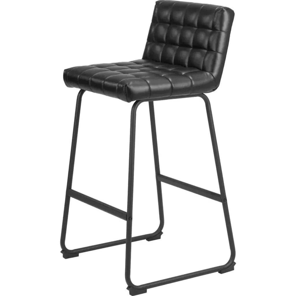 Pago Barstool (Set of 2) Black - LOOMLAN - Zuo Modern - Bar Stools