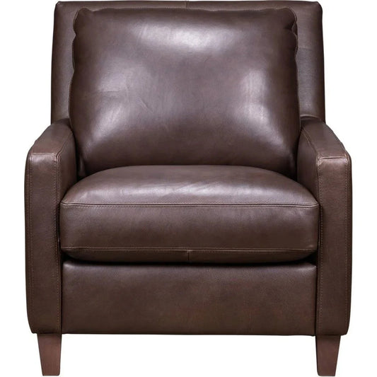 Palermo Luxurious Leather Comfort Chair - LOOMLAN - Club Chairs