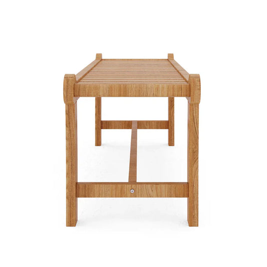 Park 2-Person Teak Outdoor Bench