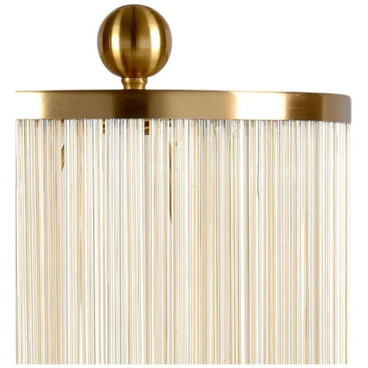 Park Avenue Acrylic Rods Mounted Table Lamp - LOOMLAN - Wildwood - Table Lamps