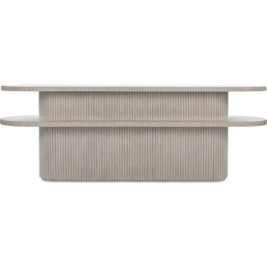 Parker Console, White Wash - LOOMLAN - Noir - Console Tables