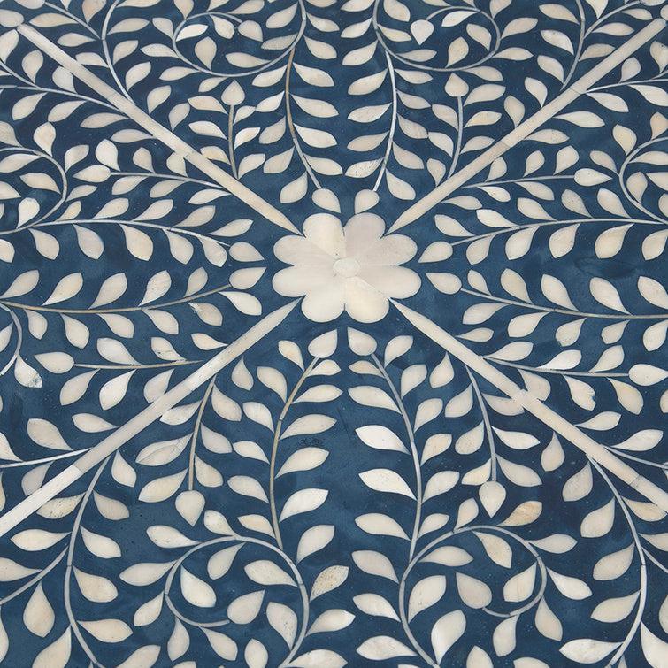 Parkview Stylish Blue Round Coffee Table - LOOMLAN - Coffee Tables