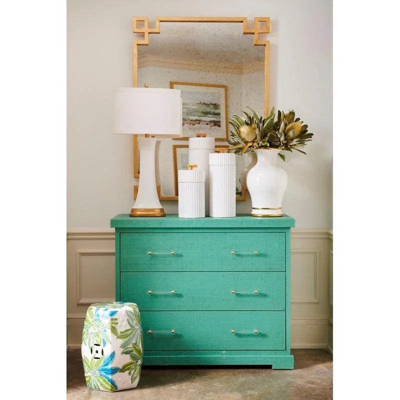 Parquetry Iron Framed Wall Mirror - LOOMLAN - Chelsea House - Wall Mirrors