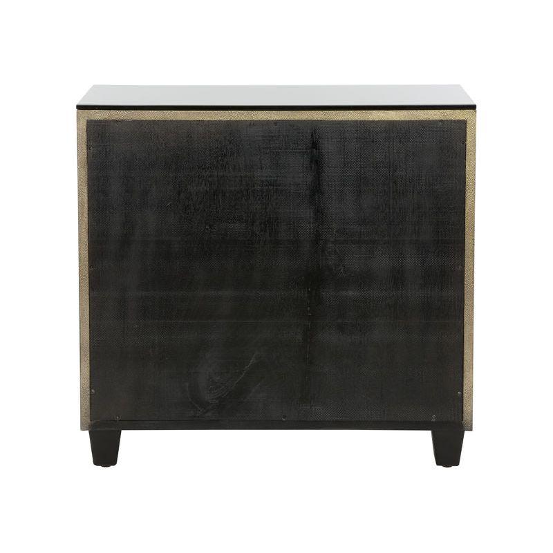 Pendry Two Drawer Gold Nightstand - LOOMLAN - Chelsea House - Nightstands
