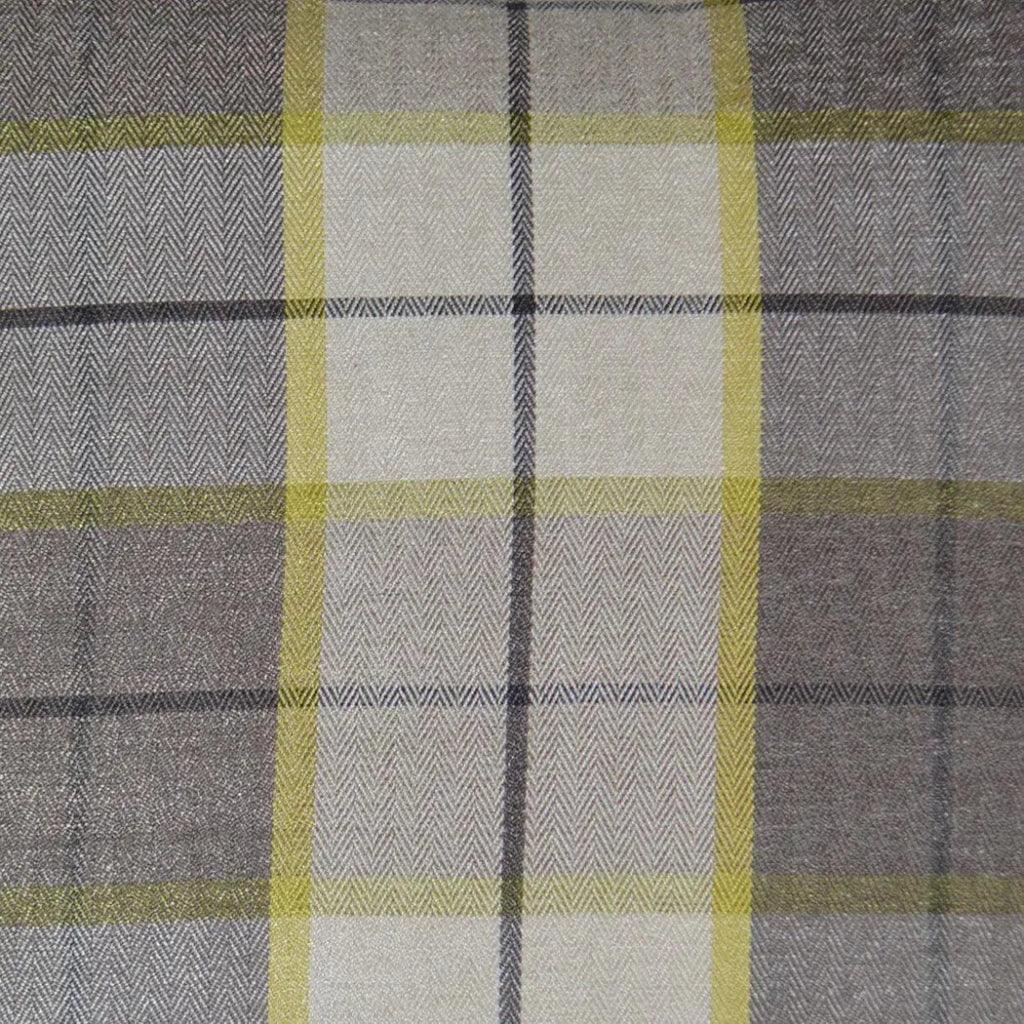 Penn Plaid Citrus Black Throw Pillow Insert - LOOMLAN - D.V. Kap - Throw Pillows