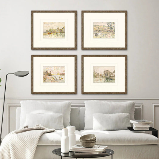 Petite Landscapes Multi Framed Wall Art 4PC