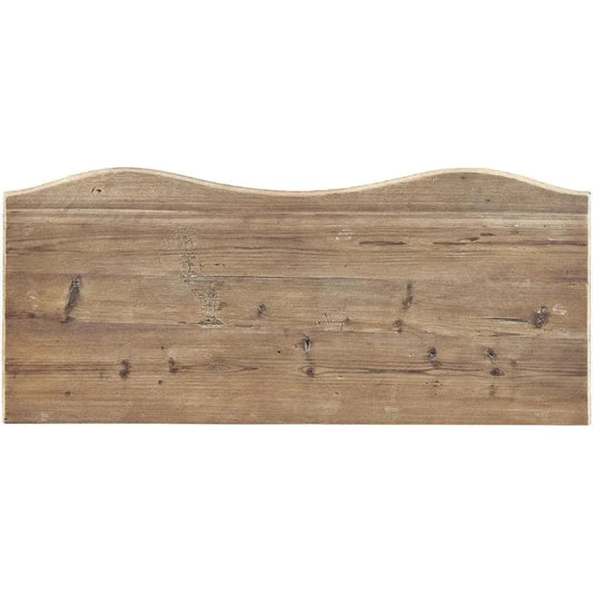 Pine Bowfront Brown Chest - LOOMLAN - Furniture Classics - Chests