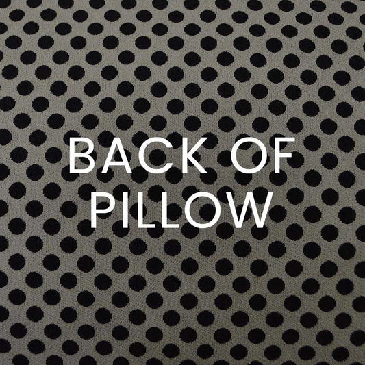 Polka Dots Black Throw Pillow With Insert - LOOMLAN - D.V. Kap - Throw Pillows