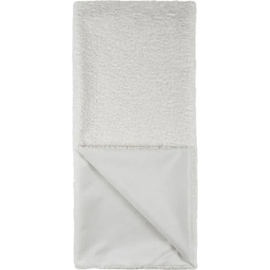 Poodle Throw - White - LOOMLAN - D.V. Kap - Throw Blankets